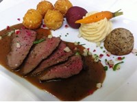 Mignon de chevreuil poivrade (en saison)